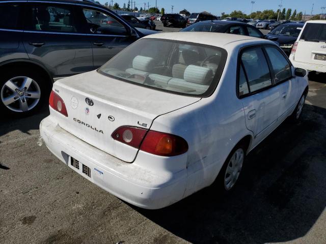 1NXBR12EX1Z531614 - 2001 TOYOTA COROLLA CE WHITE photo 3