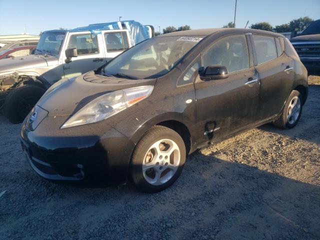 JN1AZ0CPXBT007920 - 2011 NISSAN LEAF SV BLACK photo 1