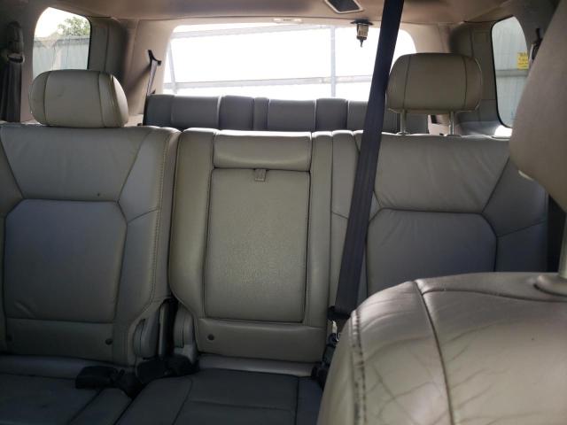 5FNYF4H55BB070509 - 2011 HONDA PILOT EXL WHITE photo 10