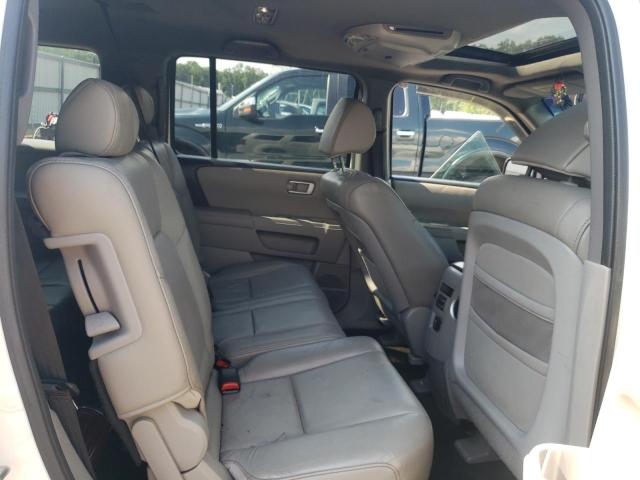 5FNYF4H55BB070509 - 2011 HONDA PILOT EXL WHITE photo 11