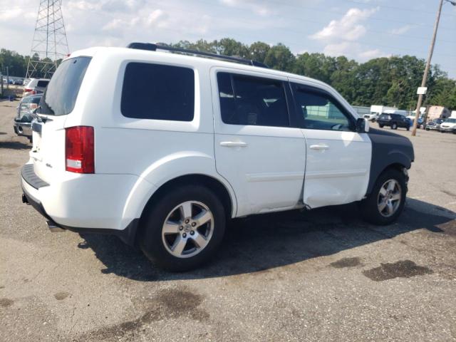 5FNYF4H55BB070509 - 2011 HONDA PILOT EXL WHITE photo 3