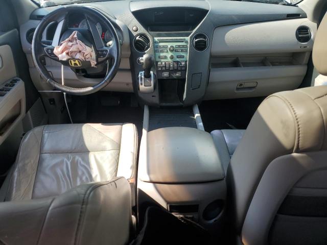 5FNYF4H55BB070509 - 2011 HONDA PILOT EXL WHITE photo 8