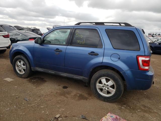 1FMCU0D73AKD18513 - 2010 FORD ESCAPE XLT BLUE photo 2