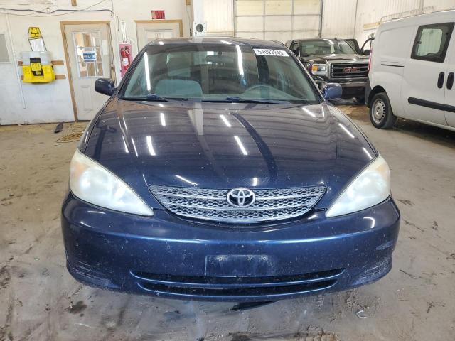 4T1BE32KX3U197732 - 2003 TOYOTA CAMRY LE BLUE photo 5