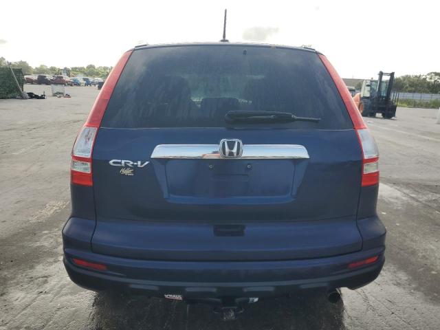 5J6RE3H76AL004625 - 2010 HONDA CR-V EXL BLUE photo 6