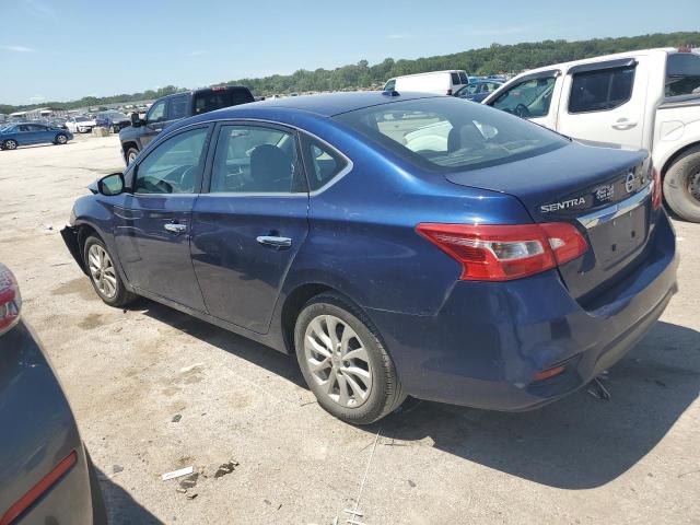 3N1AB7AP0JL633169 - 2018 NISSAN SENTRA S 蓝色 照片 2
