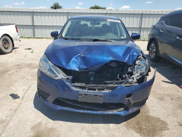 3N1AB7AP0JL633169 - 2018 NISSAN SENTRA S 蓝色 照片 5