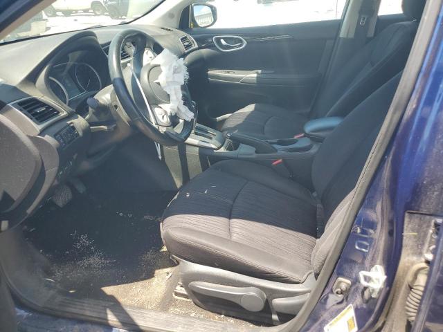 3N1AB7AP0JL633169 - 2018 NISSAN SENTRA S 蓝色 照片 7