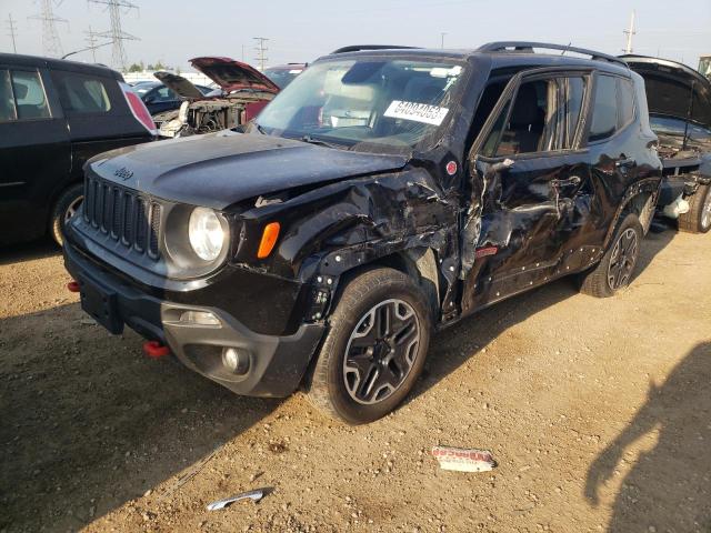 ZACCJBCT0GPD43164 - 2016 JEEP RENEGADE TRAILHAWK BLACK photo 1