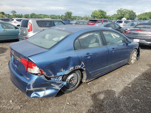 2HGFA1F57BH549033 - 2011 HONDA CIVIC LX BLUE photo 3