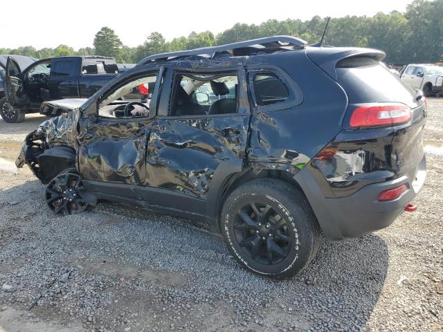 1C4PJMBS5HW620577 - 2017 JEEP CHEROKEE TRAILHAWK BLACK photo 2