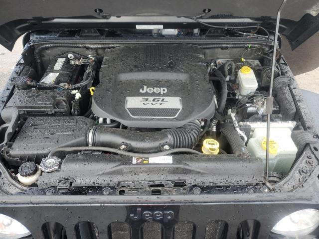 1C4AJWBG5DL570370 - 2013 JEEP WRANGLER SAHARA Սև լուսանկար 11