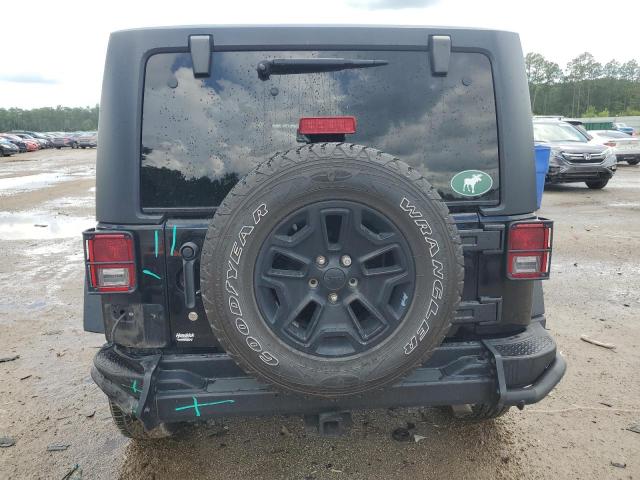 1C4AJWBG5DL570370 - 2013 JEEP WRANGLER SAHARA Սև լուսանկար 6