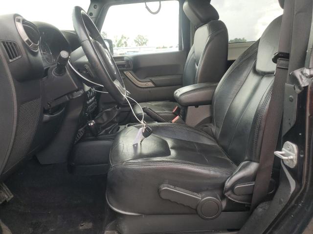 1C4AJWBG5DL570370 - 2013 JEEP WRANGLER SAHARA Սև լուսանկար 7