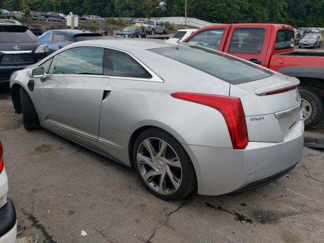 1G6RR1E48EU601755 - 2014 CADILLAC ELR LUXURY GRAY photo 2