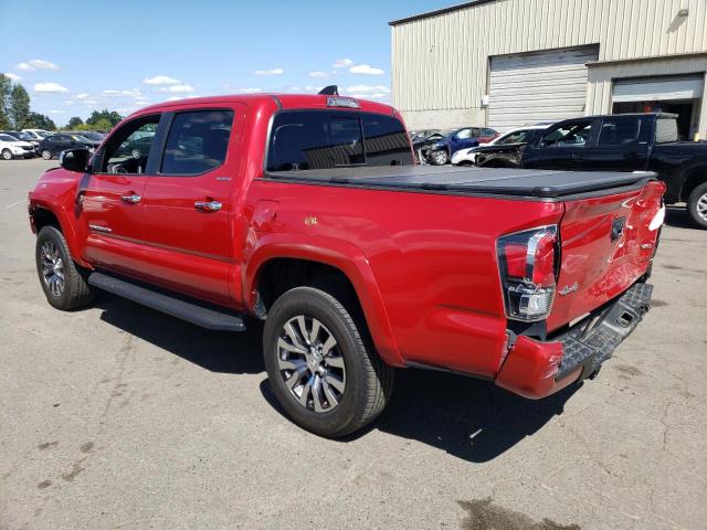 3TMGZ5AN5NM526625 - 2022 TOYOTA TACOMA DOUBLE CAB წითელი ფოტო 2