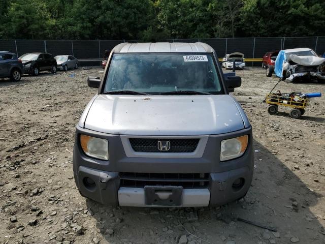 5J6YH28644L038376 - 2004 HONDA ELEMENT EX SILVER photo 5