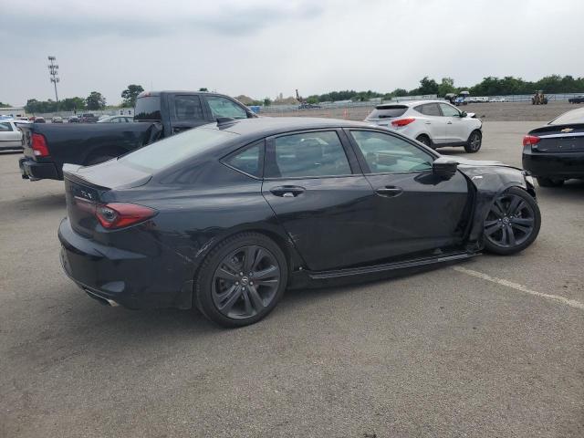19UUB5F52MA004239 - 2021 ACURA TLX TECH A BLACK photo 3