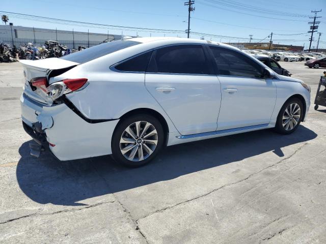 5NPE34AF5HH473723 - 2017 HYUNDAI SONATA SPORT WHITE photo 3