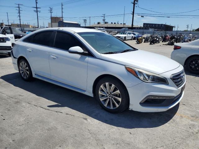 5NPE34AF5HH473723 - 2017 HYUNDAI SONATA SPORT WHITE photo 4