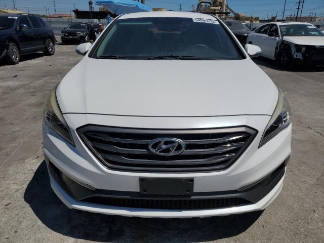 5NPE34AF5HH473723 - 2017 HYUNDAI SONATA SPORT WHITE photo 5