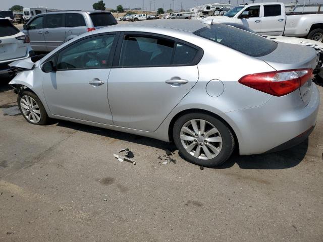 KNAFX4A6XE5217434 - 2014 KIA FORTE LX GRAY photo 2