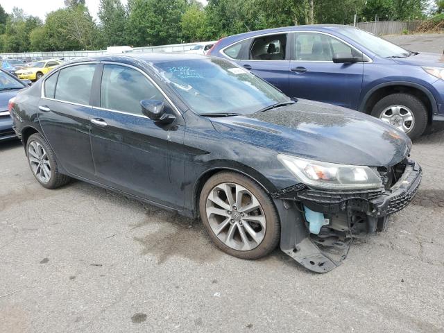 1HGCR2F59EA107195 - 2014 HONDA ACCORD SPORT BLACK photo 4