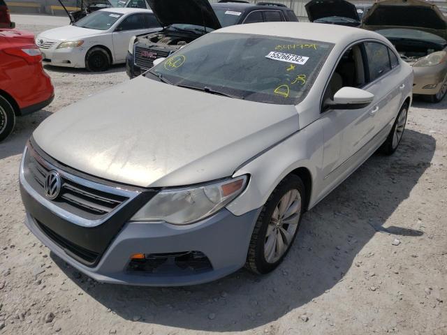 WVWML73C79E544759 - 2009 VOLKSWAGEN CC SPORT WHITE photo 2