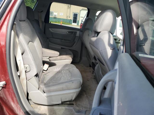 1GNKRGKD1HJ126730 - 2017 CHEVROLET TRAVERSE LT ბურგუნდია ფოტო 10