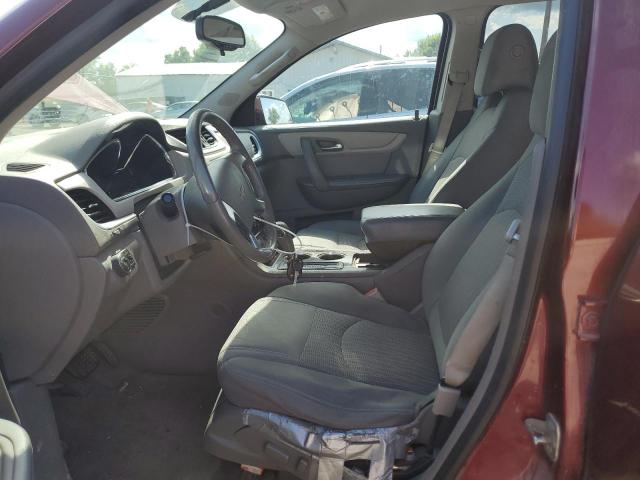 1GNKRGKD1HJ126730 - 2017 CHEVROLET TRAVERSE LT ბურგუნდია ფოტო 7