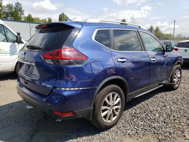 KNMAT2MV3KP525514 - 2019 NISSAN ROGUE S BLUE photo 3