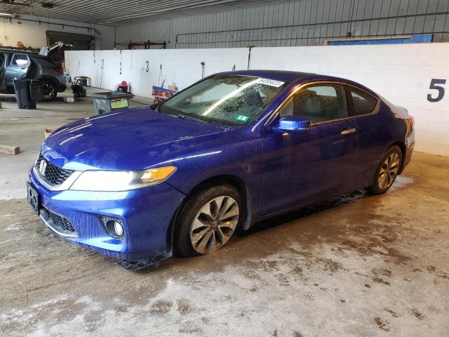 1HGCT1B82DA008695 - 2013 HONDA ACCORD EXL BLUE photo 1