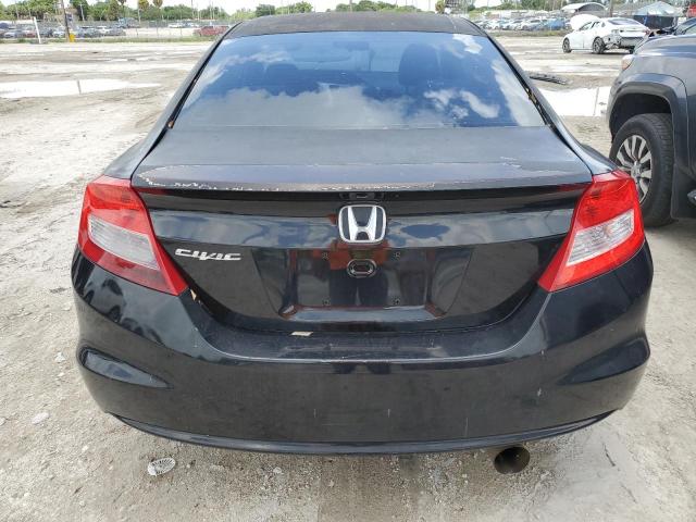 2HGFG3B50CH529692 - 2012 HONDA CIVIC LX BLACK photo 6