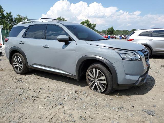 5N1DR3DJXRC314869 - 2024 NISSAN PATHFINDER PLATINUM 蓝色 照片 4
