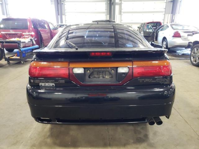 4E3CT64UXNE134103 - 1992 EAGLE TALON TSI BLACK photo 6