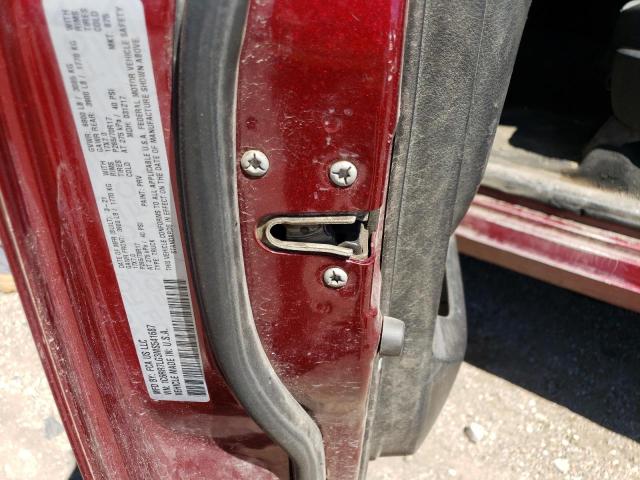 1C6RR7LG3MS541687 - 2021 RAM 1500 CLASS SLT 红色 照片 12