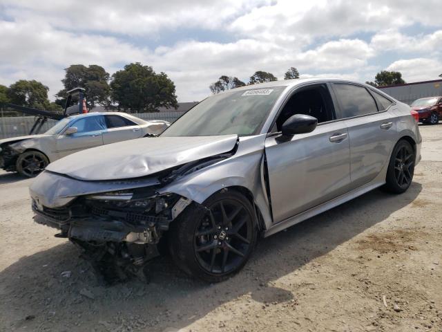 2HGFE2F55PH507655 - 2023 HONDA CIVIC SPORT 银色 照片 1