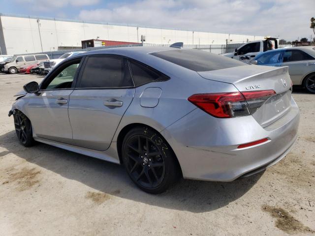 2HGFE2F55PH507655 - 2023 HONDA CIVIC SPORT 银色 照片 2