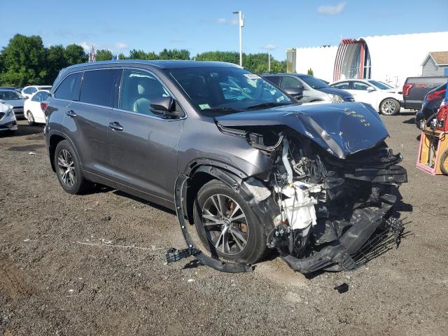 5TDJKRFHXGS270022 - 2016 TOYOTA HIGHLANDER XLE GRAY photo 4