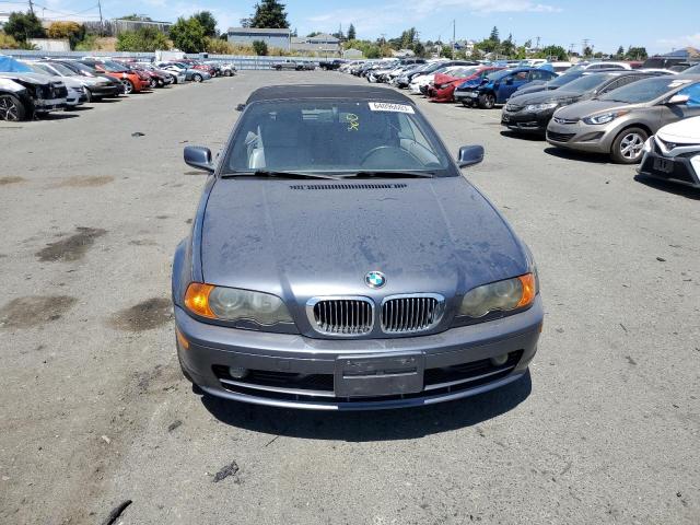 WBABS33452JY43026 - 2002 BMW 325 CI GRAY photo 5