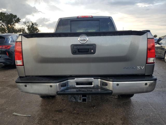 1N6BA0ED5EN506223 - 2014 NISSAN TITAN S GRAY photo 6