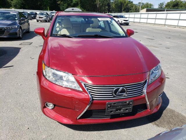 JTHBK1GG4E2138209 - 2014 LEXUS ES 350 RED photo 5