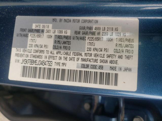 JM3KFBBM6J0464793 - 2018 MAZDA CX-5 SPORT 蓝色 照片 13