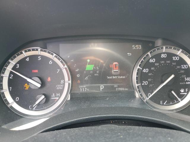 5TDGZRAH3NS124524 - 2022 TOYOTA HIGHLANDER XLE GRAY photo 9