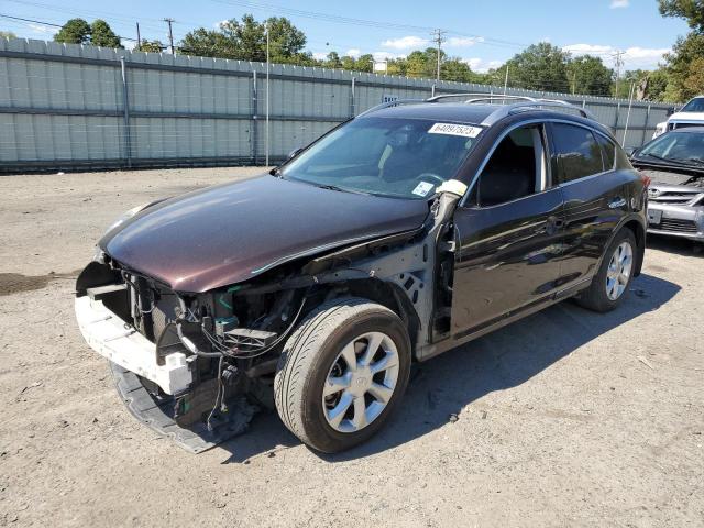 JN1AJ0HP4AM700068 - 2010 INFINITI EX35 BASE Շագանակագույն լուսանկար 1