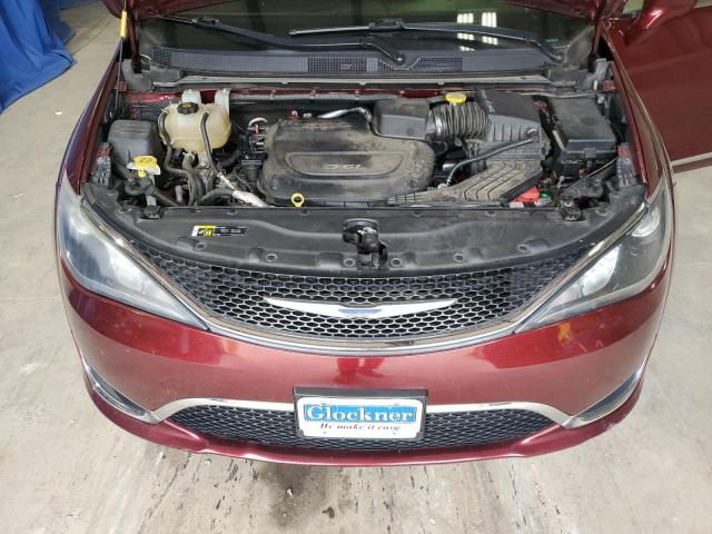 2C4RC1BG6JR211628 - 2018 CHRYSLER PACIFICA TOURING L MAROON photo 12