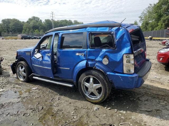 1D8GT28K47W736794 - 2007 DODGE NITRO SXT BLUE photo 2