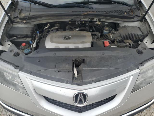 2HNYD2H63AH503380 - 2010 ACURA MDX TECHNOLOGY SILVER photo 12