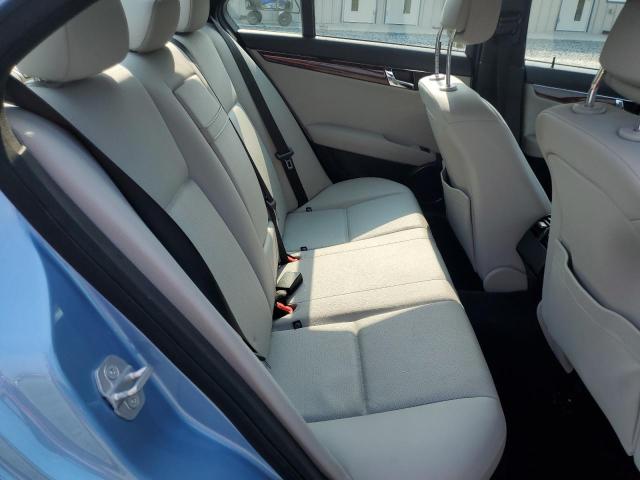 WDDGF8BB6AR120737 - 2010 MERCEDES-BENZ C 300 4MATIC BLUE photo 10