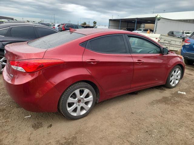 5NPDH4AE2DH209339 - 2013 HYUNDAI ELANTRA GLS RED photo 3